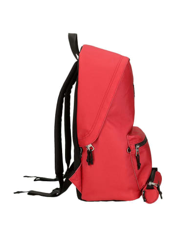 Pepe Jeans Rucksack "Aris" in Rot - (B)31 x (H)44 x (T)17 cm