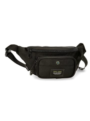 Pepe Jeans Saszetka "Leighton" w kolorze czarnym - 30 x 13 x 5 cm