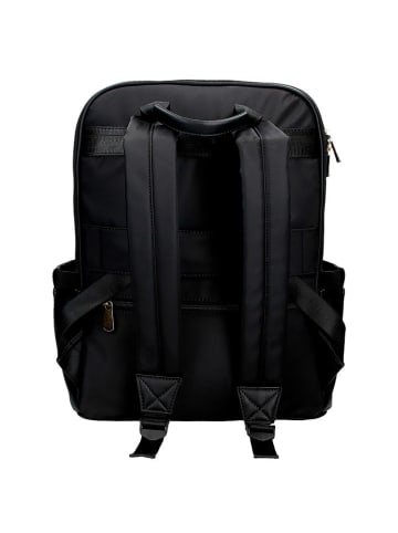 Pepe Jeans Rucksack "Morgan" in Schwarz - (B)29 x (H)41 x (T)14 cm