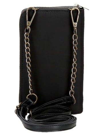 Pepe Jeans Torebka "Morgan" w kolorze czarnym na telefon - 11 x 20 x 4 cm