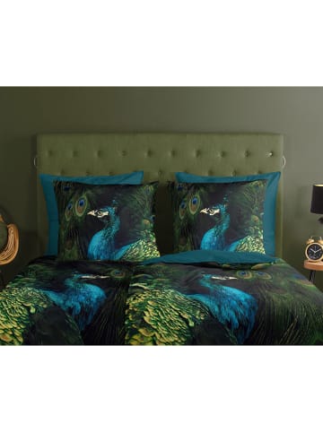 Good Morning Komplet pościeli "Coburg" w kolorze morsko-zielonym