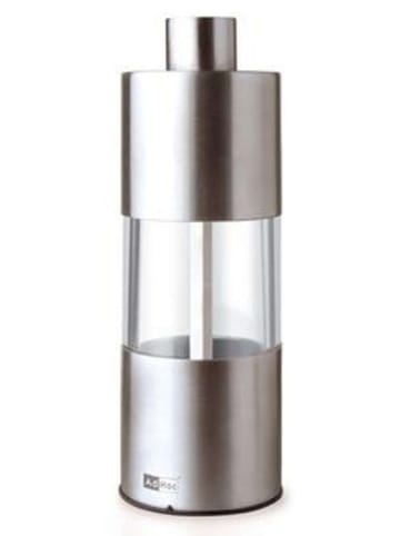 AdHoc Pfeffermühle ''Classic'' in Silber - (H)13 x Ø 4,5 cm