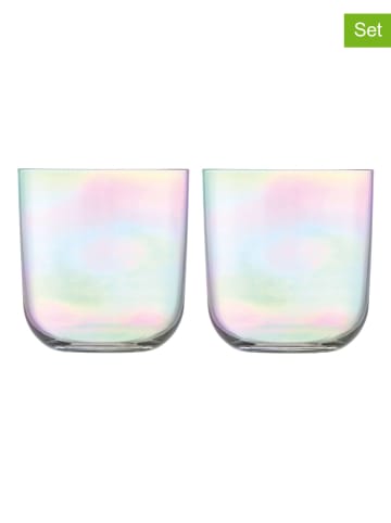 L.S.A. 4er-Set: Gläser ''Mother of Pearl'' in Bunt - 420 ml