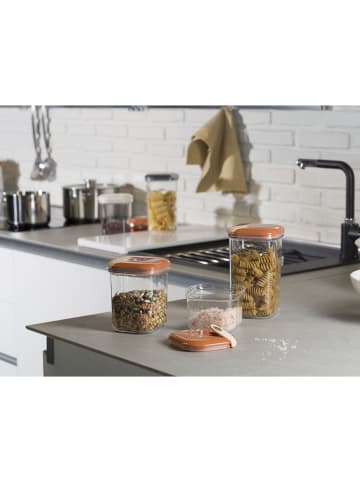 Omada 3-delige set: voorraadcontainers "Pull Box" blauw