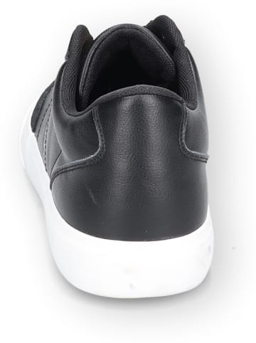 Camel Active Leder-Sneakers "Bridge" in Schwarz