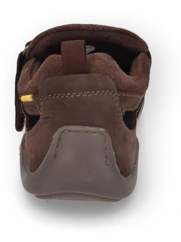 Camel Active Leder-Halbsandalen "Road" in Braun