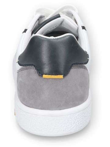 Camel Active Leren sneakers "Blackburn" wit/grijs