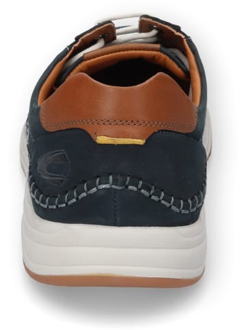Camel Active Leren sneakers "Fog" donkerblauw