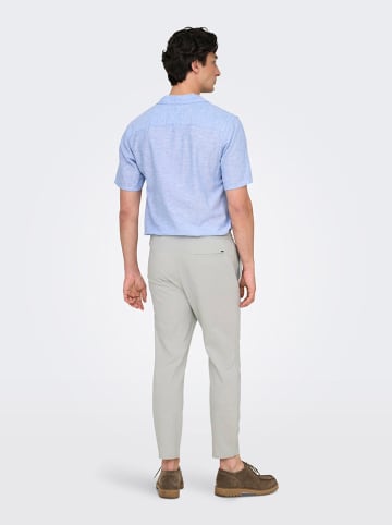 ONLY & SONS Broek lichtgrijs