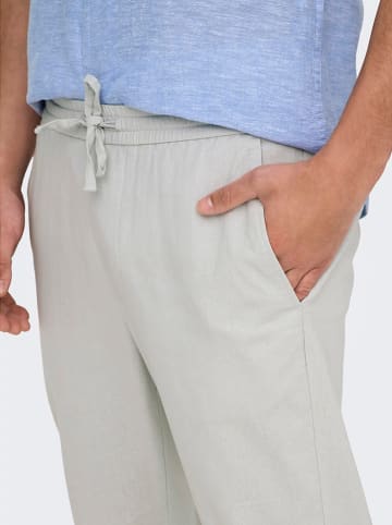ONLY & SONS Broek lichtgrijs