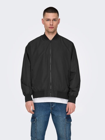 ONLY & SONS Bomberjacke "Gavin" in Schwarz
