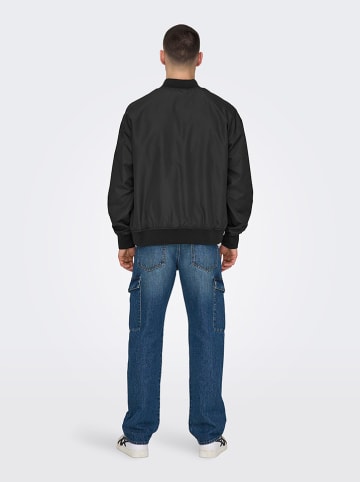 ONLY & SONS Bomberjacke "Gavin" in Schwarz