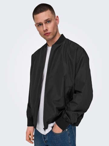 ONLY & SONS Bomberjacke "Gavin" in Schwarz