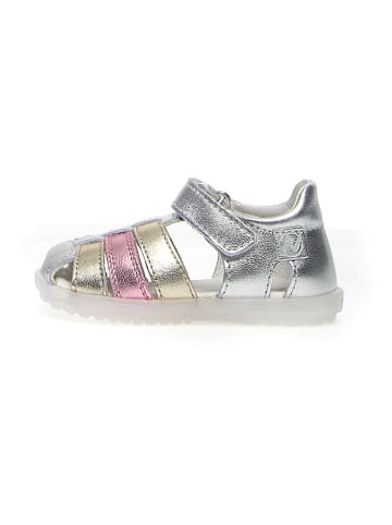 Naturino Leren enkelsandalen "See" zilverkleurig