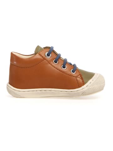 Naturino Leder-Lauflernschuhe "Cocoon" in Hellbraun