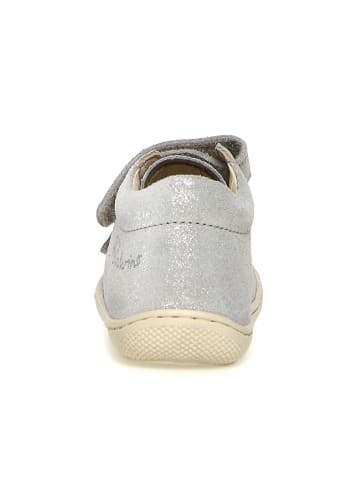 Naturino Leder-Lauflernschuhe "Cocoon" in Silber