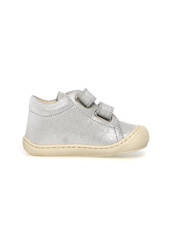Naturino Leder-Lauflernschuhe "Cocoon" in Silber
