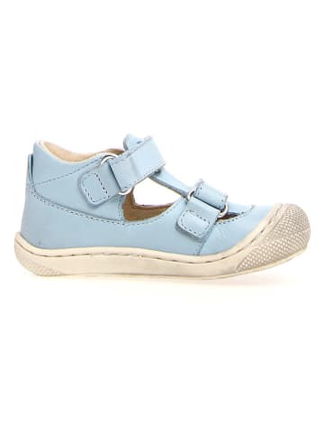 Naturino Leren enkelsandalen "Puffy" lichtblauw