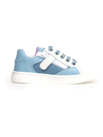 Naturino Leder-Sneaker ''Quar'' in Hellblau