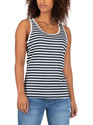 Timezone Top donkerblauw/wit