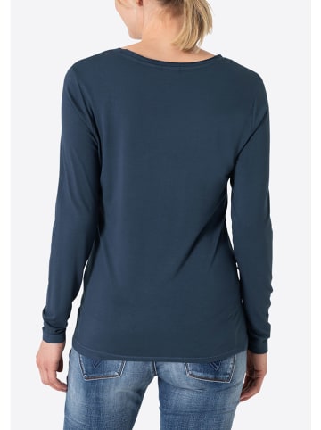 Timezone Longsleeve in Dunkelblau