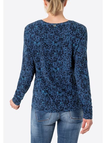 Timezone Longsleeve in Dunkelblau
