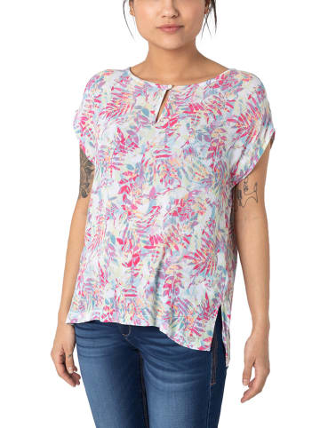 Timezone Bluse in Weiß/ Bunt