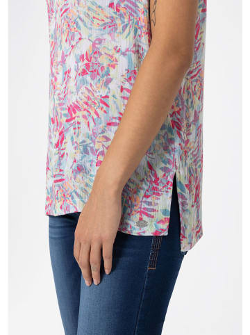 Timezone Bluse in Weiß/ Bunt