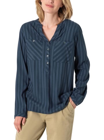 Timezone Bluse in Dunkelblau