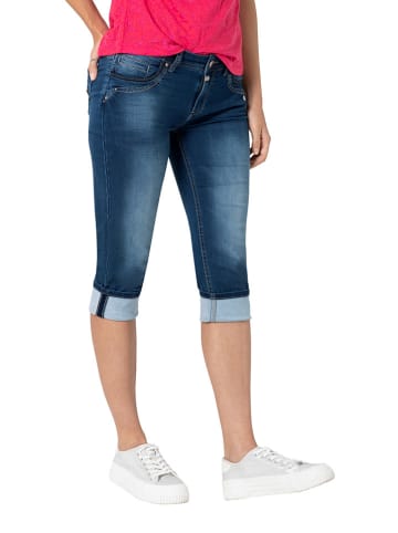 Timezone Caprispijkerbroek "Tali" donkerblauw