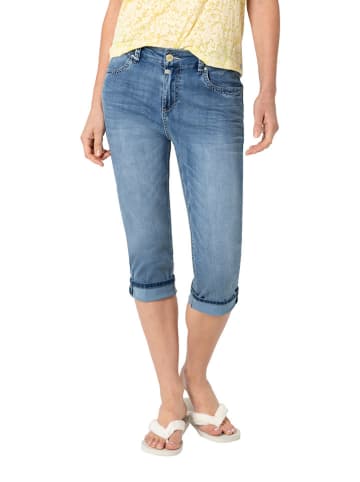 Timezone Jeans-Caprihose "Marah" in Blau