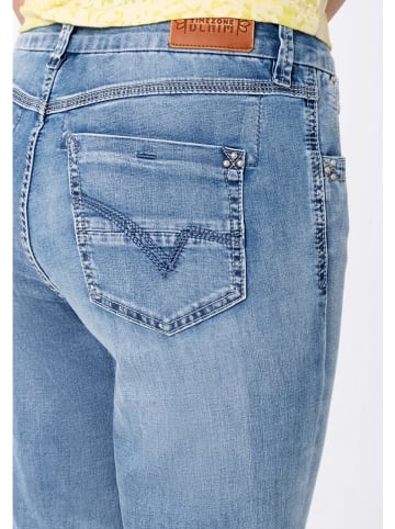 Timezone Jeans-Caprihose "Marah" in Blau