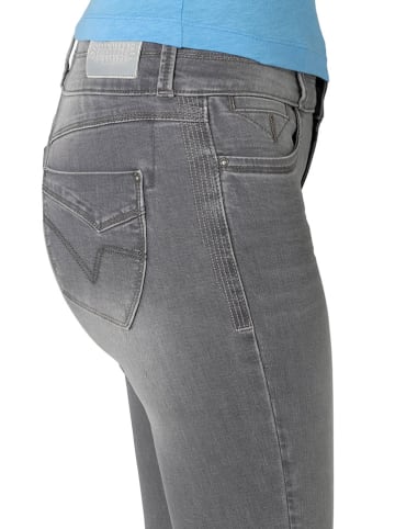 Timezone Spijkerbroek "Enya" - slim fit - grijs