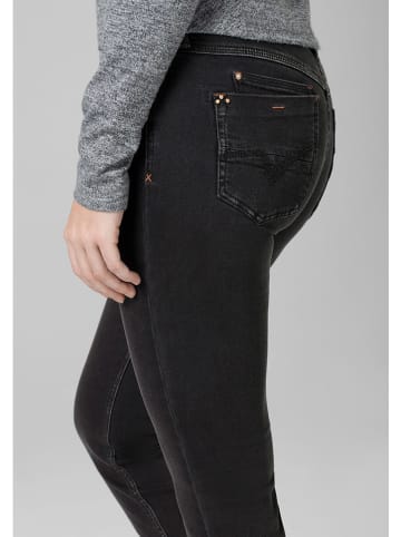 Timezone Spijkerbroek "Marah" - slim fit - antraciet