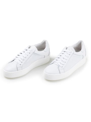 Anna Morellini Leder-Sneakers "Eugella" in Weiß