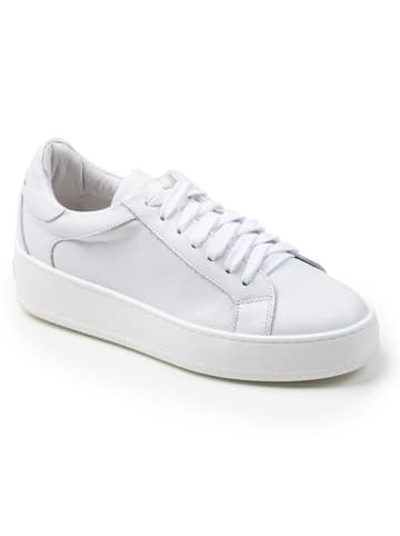 Anna Morellini Leder-Sneakers "Eugella" in Weiß