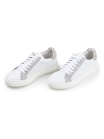 Anna Morellini Leren sneakers "Raffana" wit