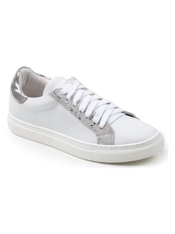 Anna Morellini Leren sneakers "Raffana" wit