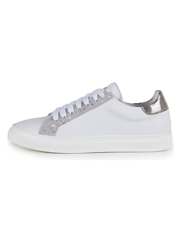 Anna Morellini Leren sneakers "Raffana" wit