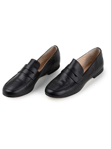 Anna Morellini Leren mocassins "Ronnettana" zwart
