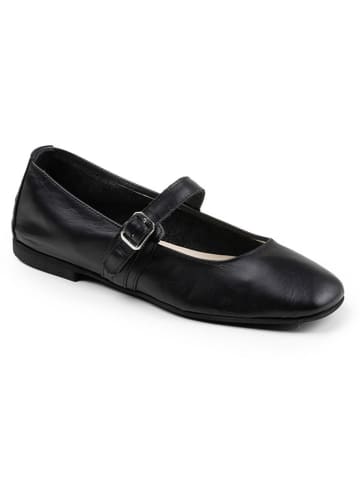 Anna Morellini Leder-Ballerinas "Ippolica" in Schwarz