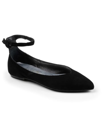 Anna Morellini Leder-Ballerinas "Melda" in Schwarz