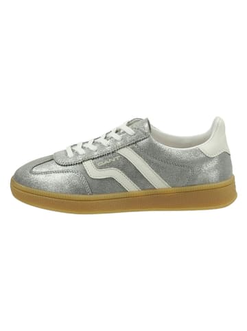 GANT Footwear Leder-Sneakers in Silber