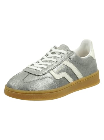 GANT Footwear Leder-Sneakers in Silber