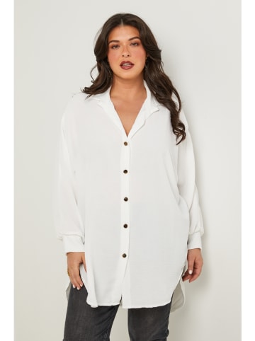 Curvy Lady Blouse wit