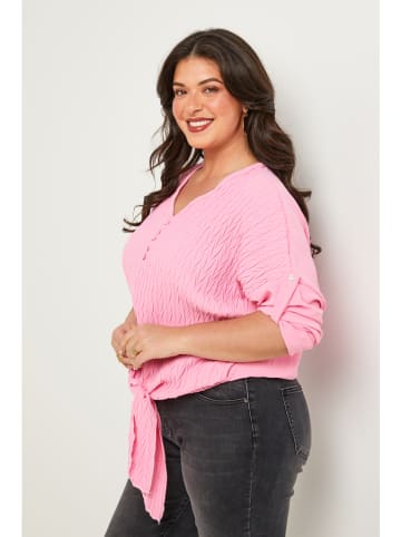 Curvy Lady Bluse in Rosa