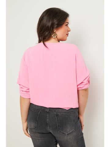 Curvy Lady Bluse in Rosa