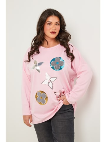 Curvy Lady Pullover in Rosa