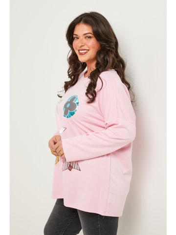 Curvy Lady Pullover in Rosa