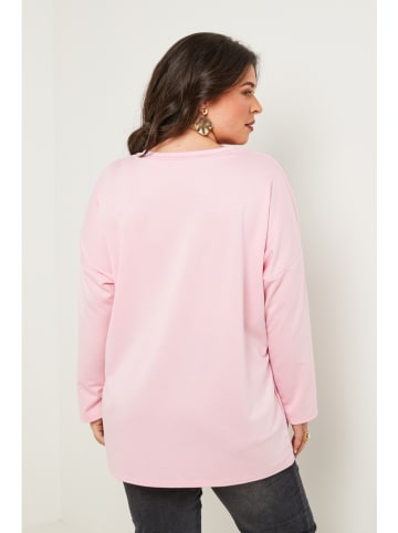 Curvy Lady Pullover in Rosa